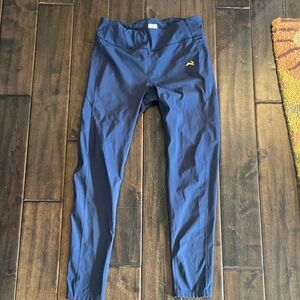 Navy Blue Tracksmith Allston Leggings
